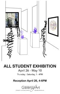 Darla Allen SP 18 All Student poster