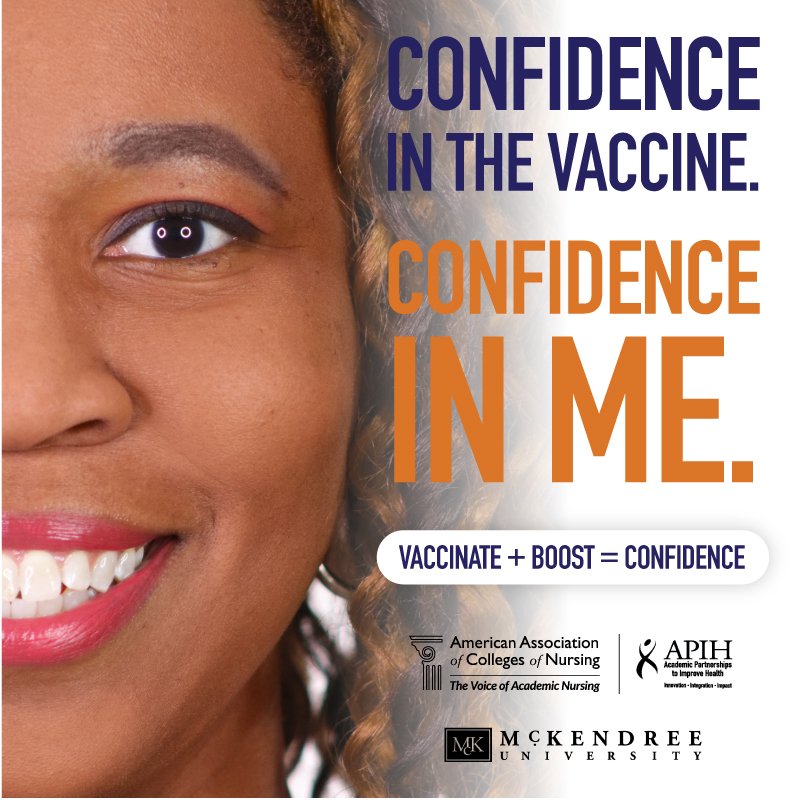 Confidence in the Vaccine. Confidence in me.