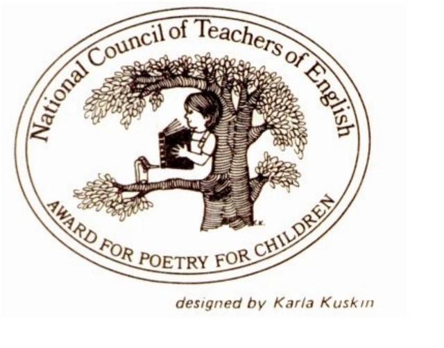 Photo of NCTE Excellence in Poetry Award Logo