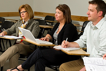 Photo of MAED Students in Classroom