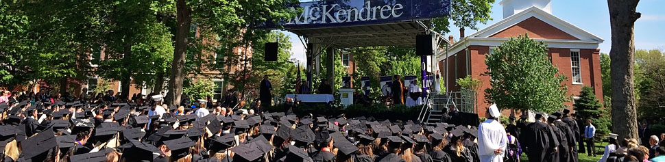 Photo of McKendree University Graduation Ceremony