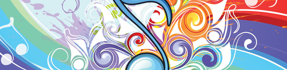 Music Notes Web Banner