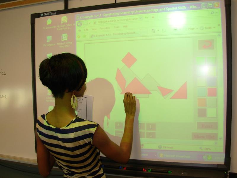 Photo of Teacher in Classroom