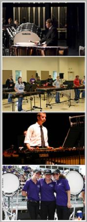 Photo of Percussion Students