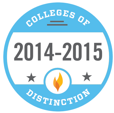 Photo of the College of Distinction Badge