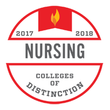 Colleges of Distinction Badge for Nursing Program