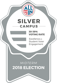 Silver Campus All In Badge