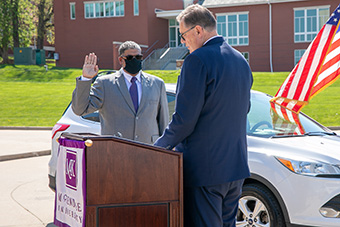 Tomlinson Swearing-In