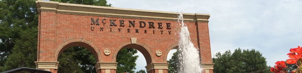 Photo of McKendree University Entryway Monument