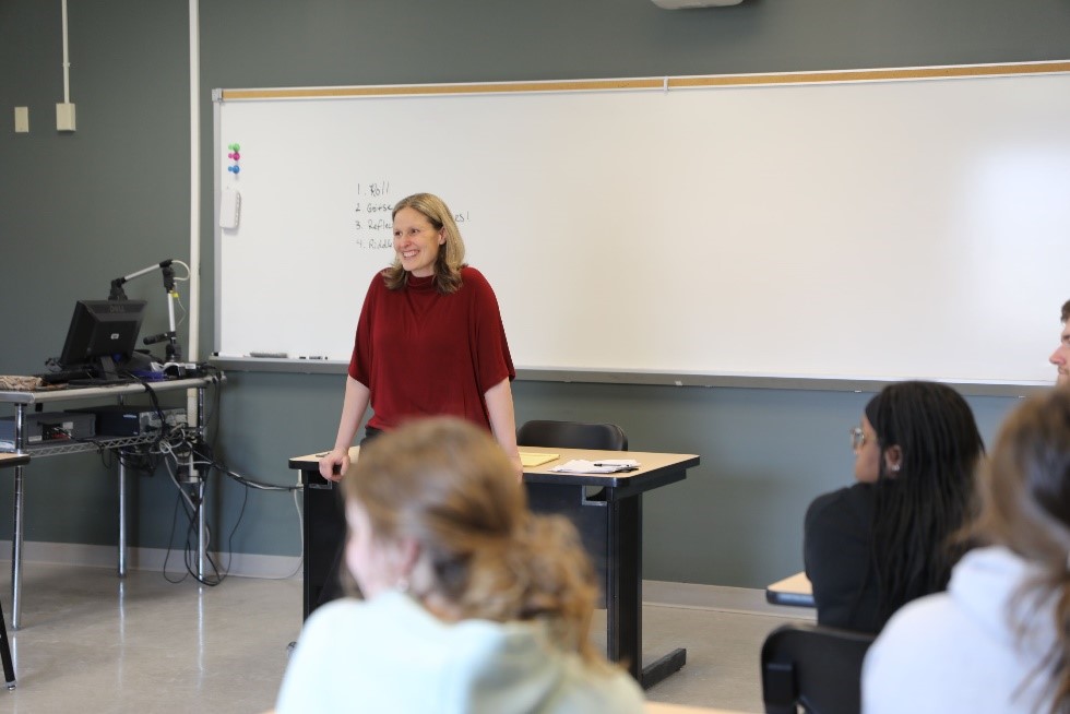 Professor in Classroom