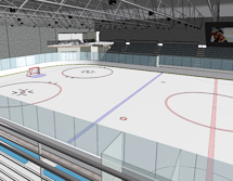 Rendering of Ice Rink at the McKendree Metro Rec Plex