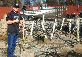 Bass Fishing Team Improves Lake Ecosystem for Future Generations of Anglers