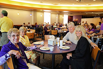 The William McKendree Society and Bearcats of the Last Decade (BOLD) breakfast.