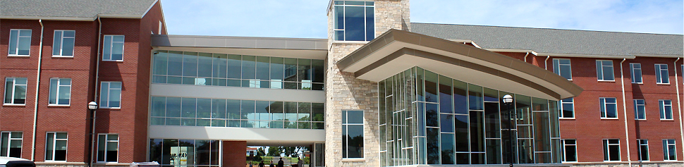 Exterior of New Residence Halls