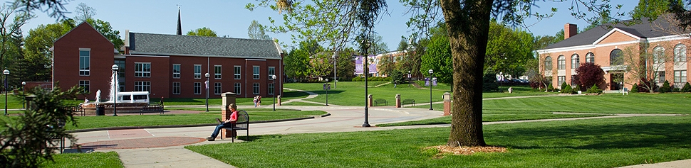 Photo of McKendree University Campus Quad