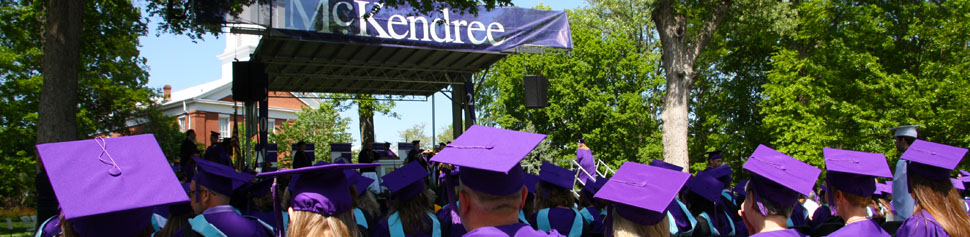 Photo of McKendree University Graduation Ceremony