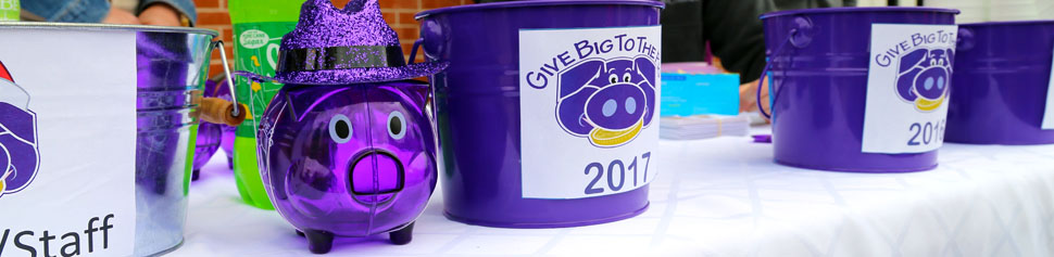 Piggy Bank Round-Up Event for Give Big to the Pig